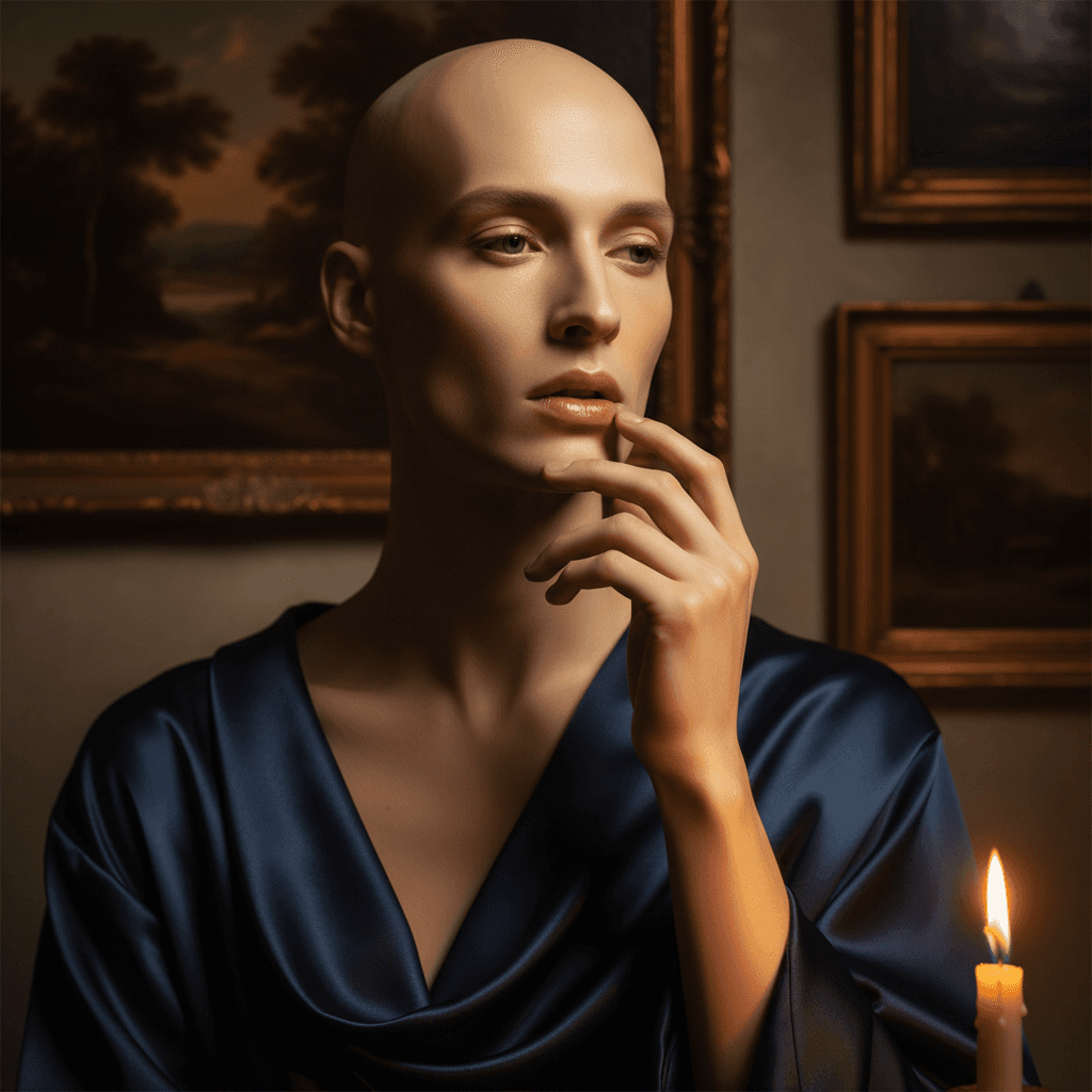 Alluring example generated with Nano Banana