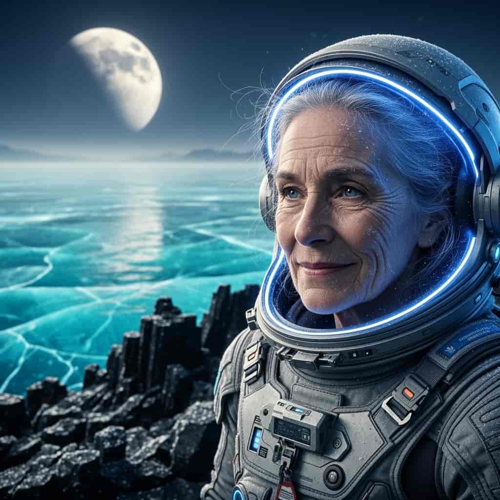 Planetary Landscape example generated with Flux 2 Flex