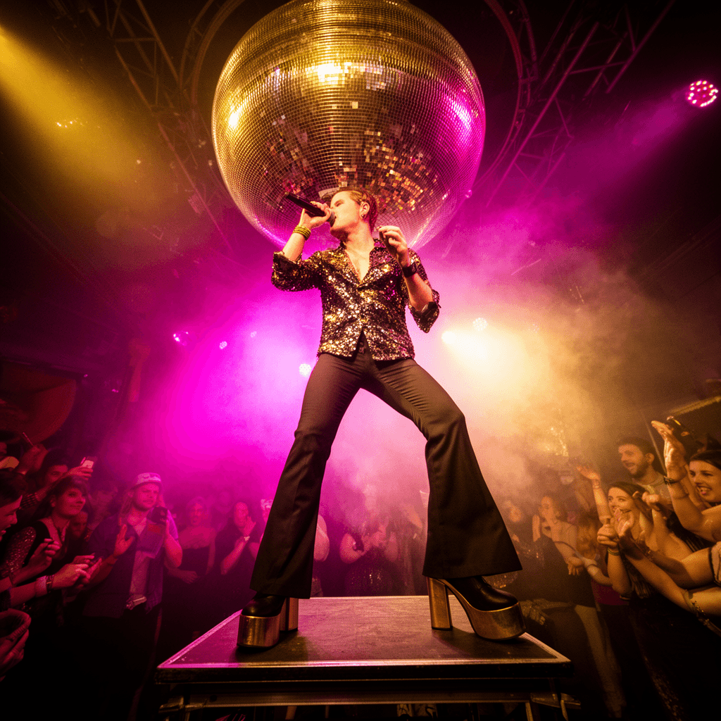 70s Disco example generated with Flux 2