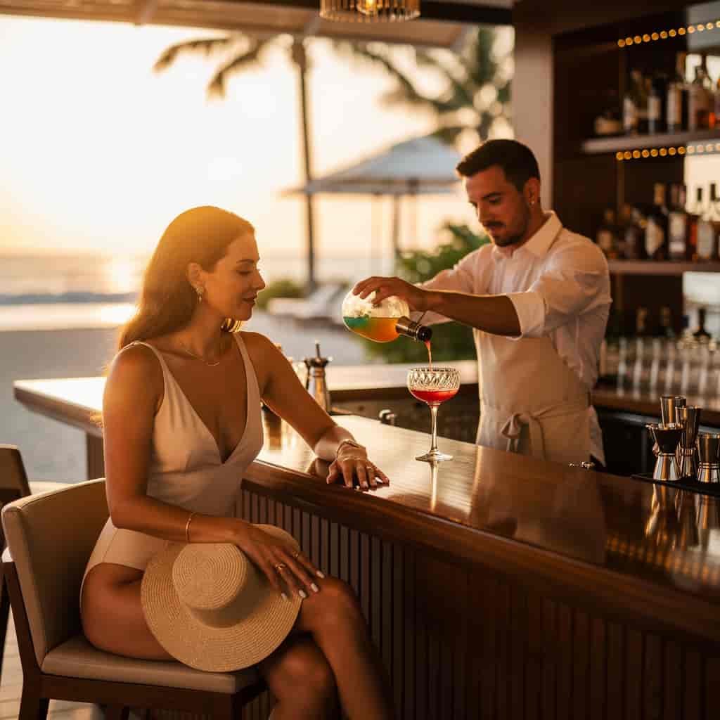 Luxury Resort example generated with Flux 2 Pro