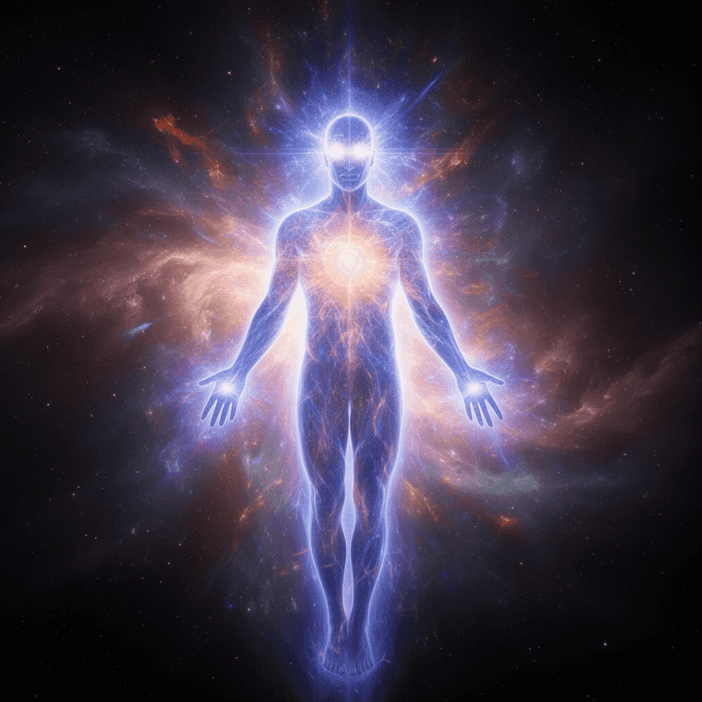 Cosmic Power example generated with Flux 2