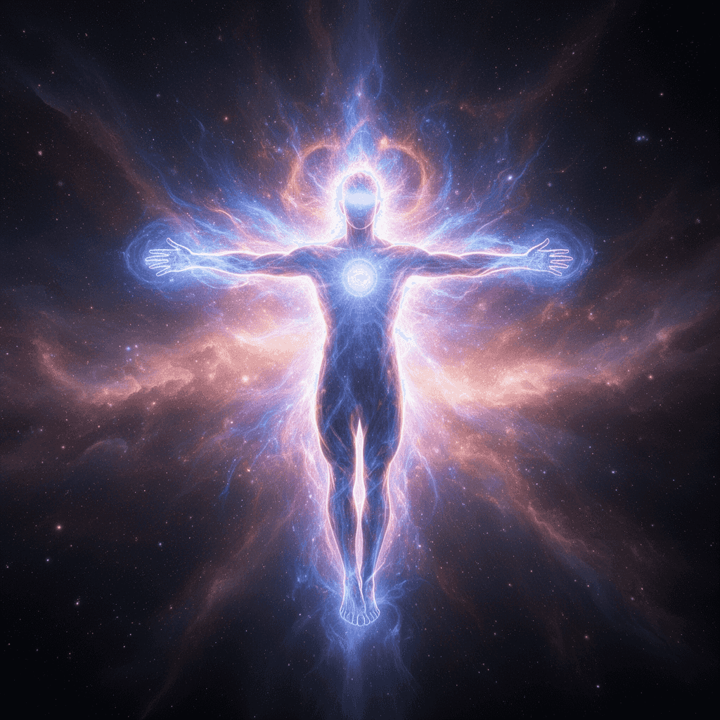 Cosmic Power example generated with Flux 2