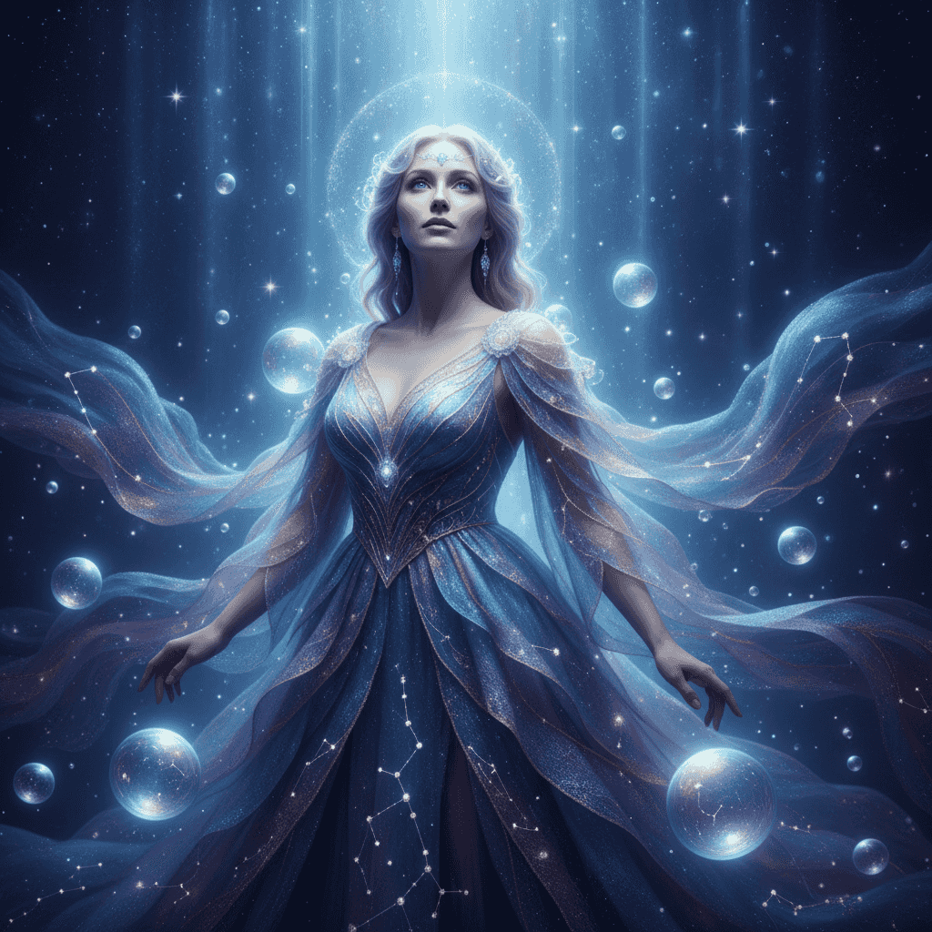 Heavenly Bodies example generated with Nano Banana