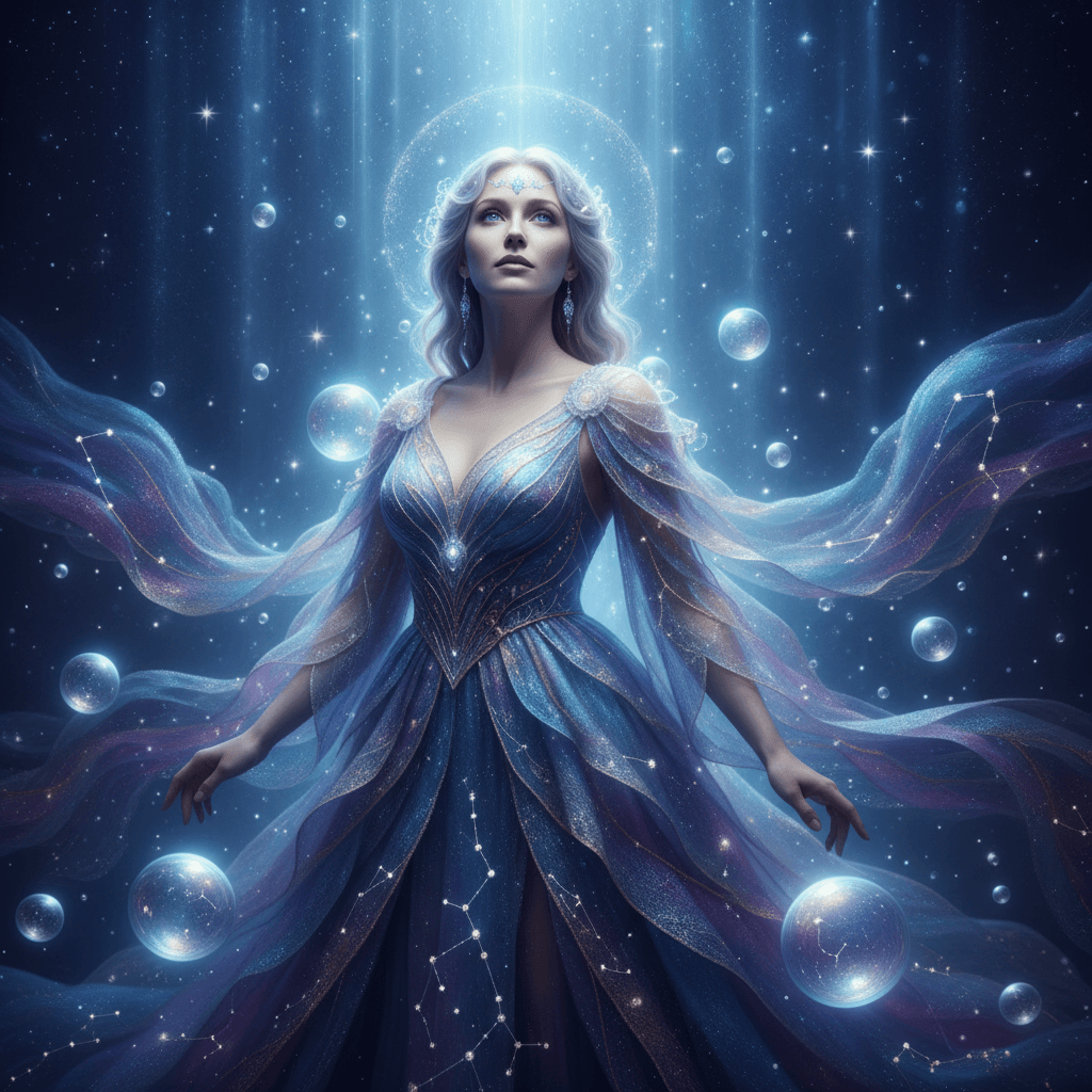 Heavenly Bodies example generated with Nano Banana