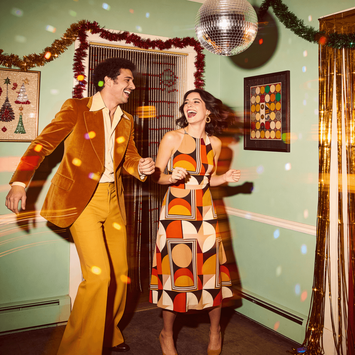 Retro Party example generated with ByteDance SeeDream v4.5