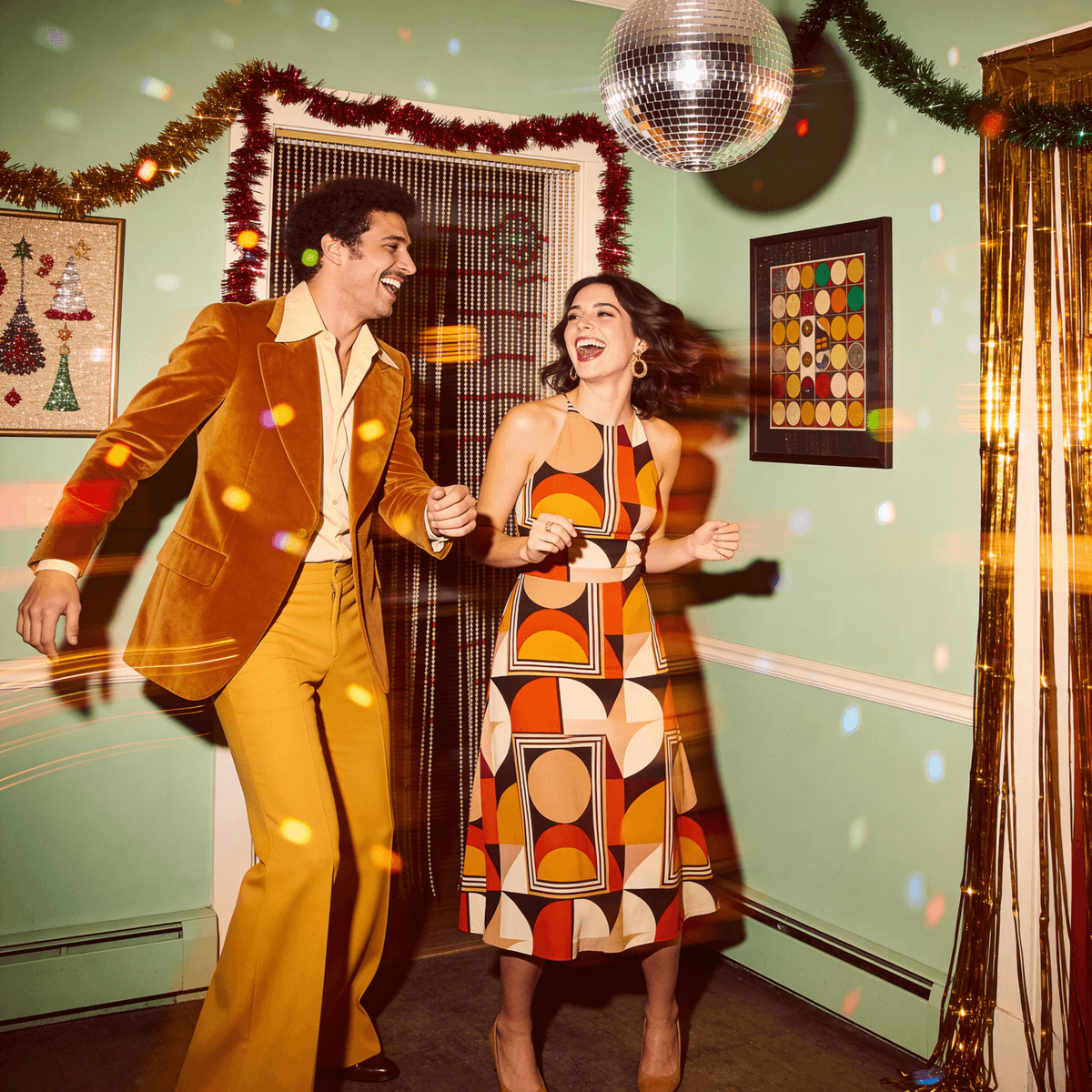 Retro Party example generated with ByteDance SeeDream v4.5