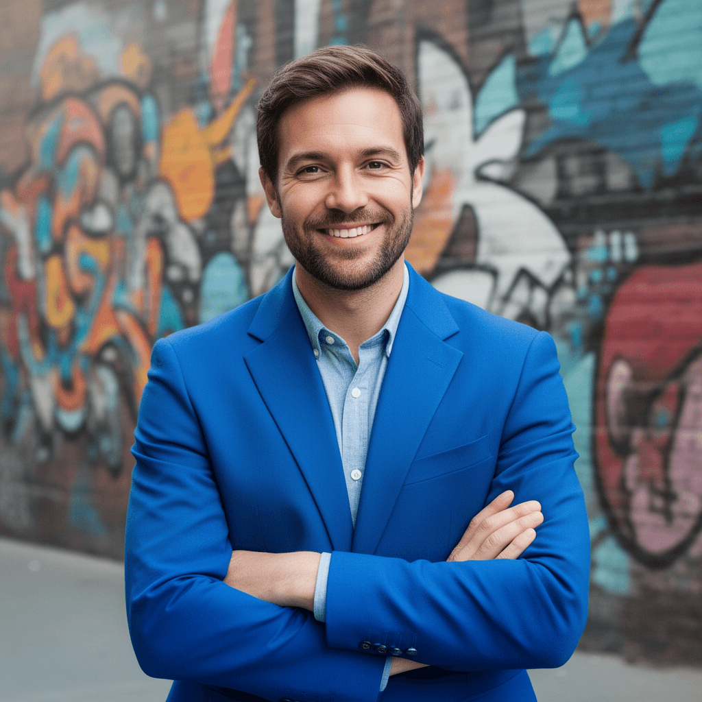 Creative Professional headshot generated with Flux 2