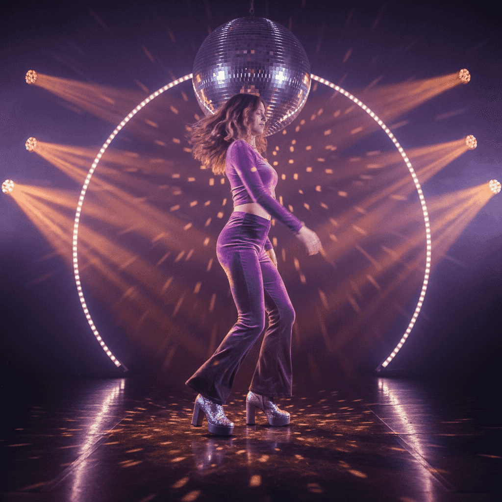 70s Disco example generated with Nano Banana