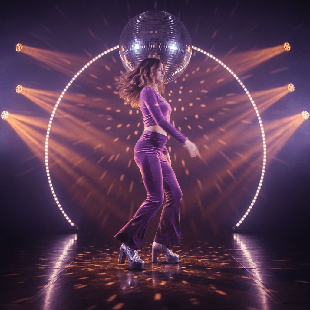 70s Disco example generated with Nano Banana