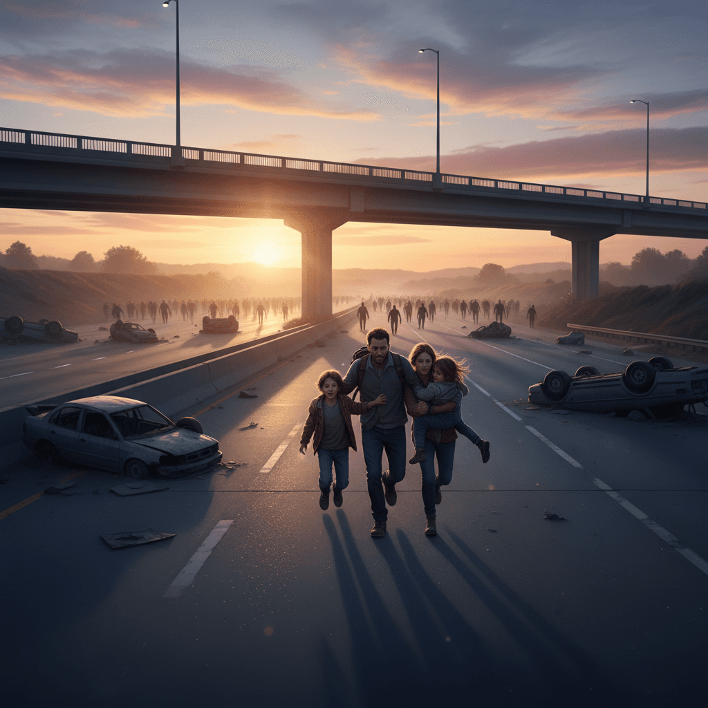 Horde Chase example generated with Nano Banana