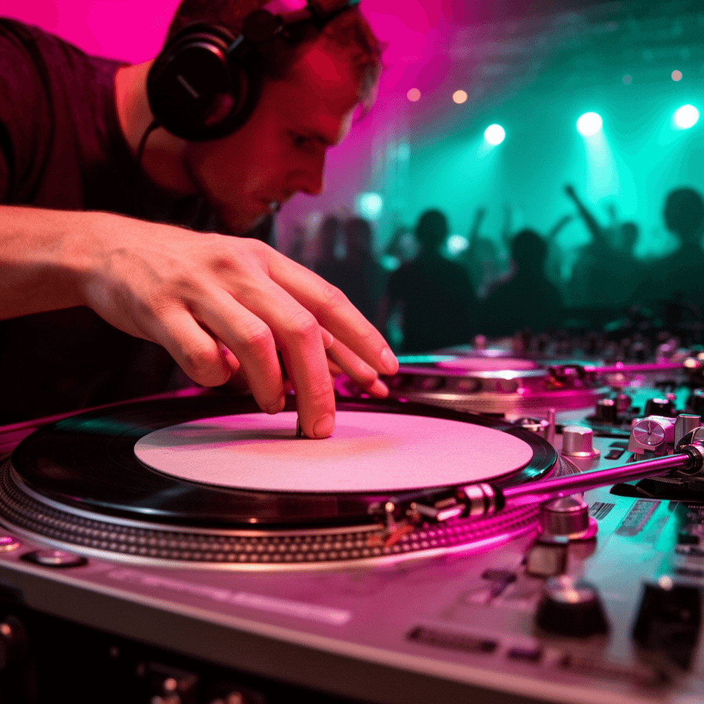 DJ Booth example generated with Flux 2