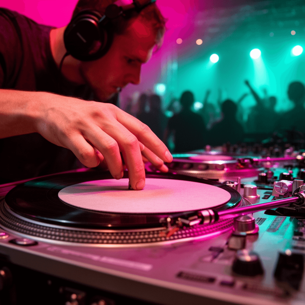 DJ Booth example generated with Flux 2