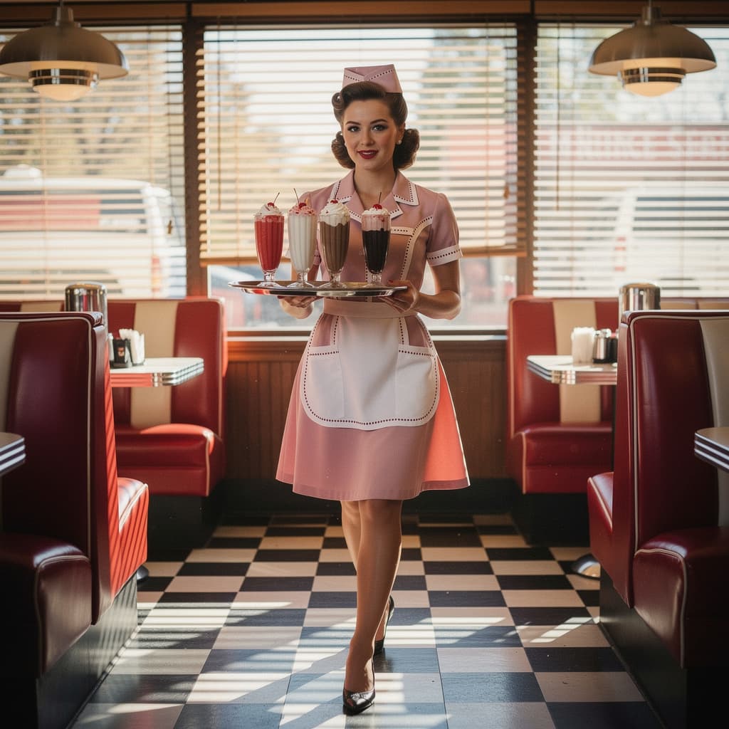 50s Classic example generated with Flux 2 Pro