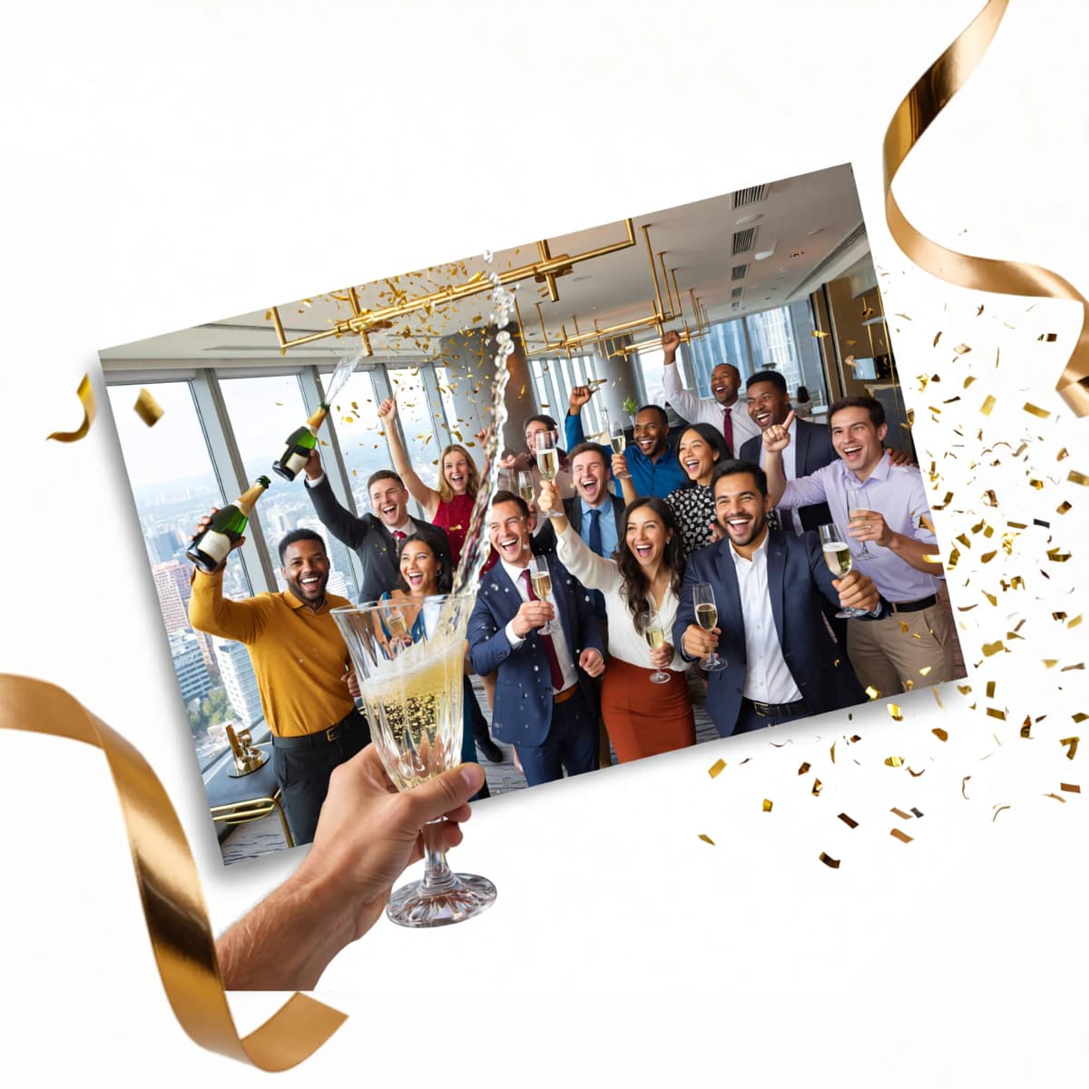 Congratulations example generated with ImagineArt 1.5