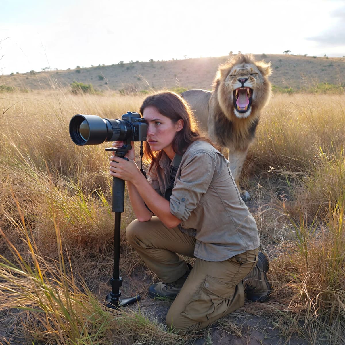 Safari Adventure example generated with ImagineArt 1.5