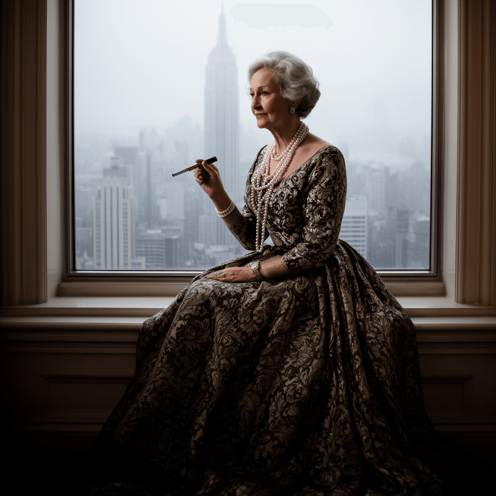 High-End Fashion example generated with Flux 2