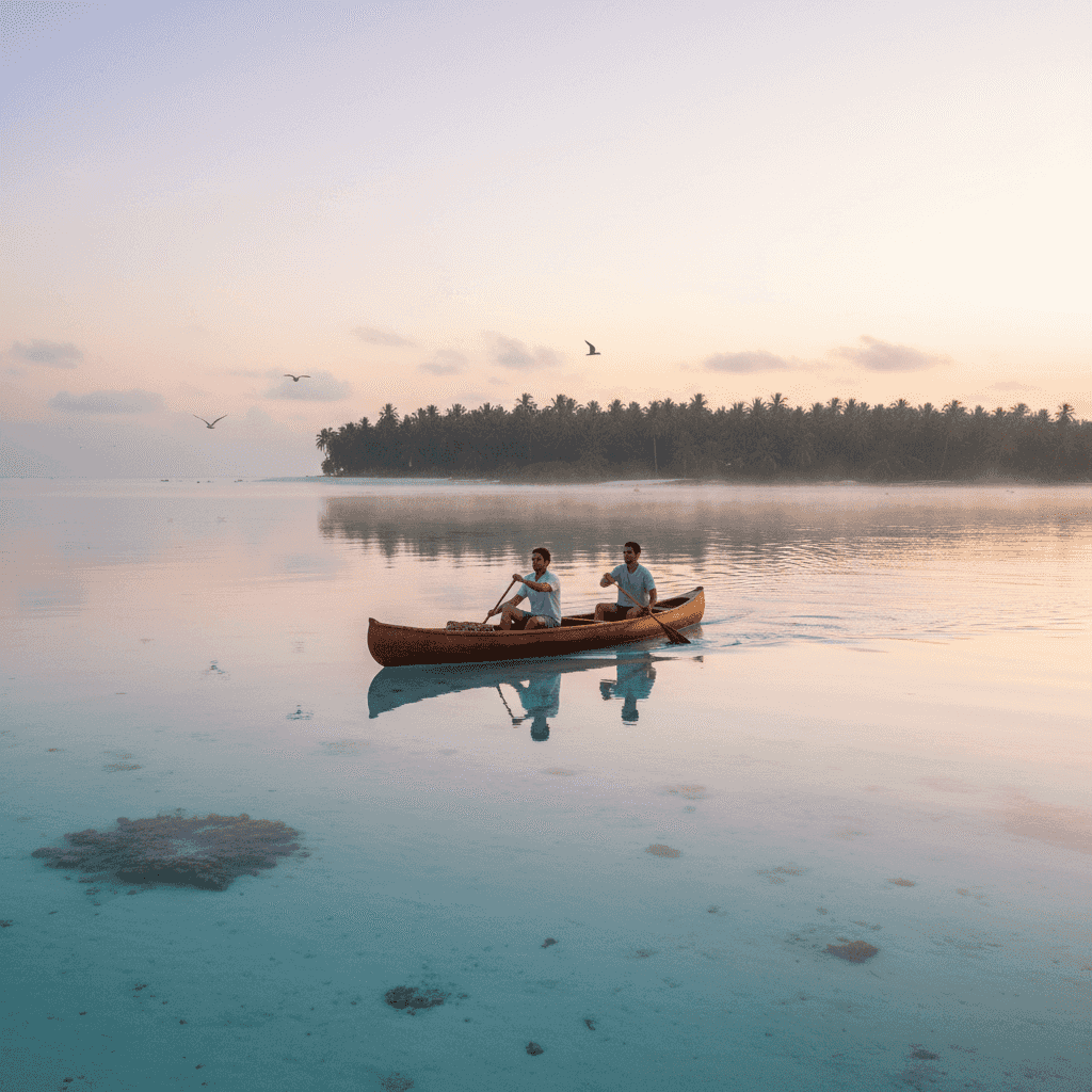 Tropical Paradise example generated with Nano Banana