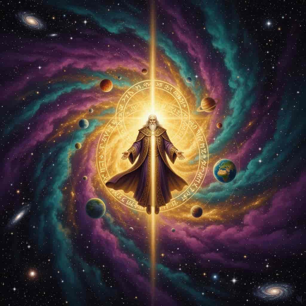 Cosmic Power example generated with Flux 2 Flex