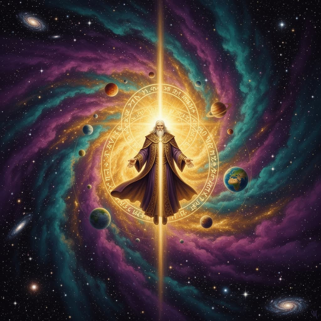 Cosmic Power example generated with Flux 2 Flex