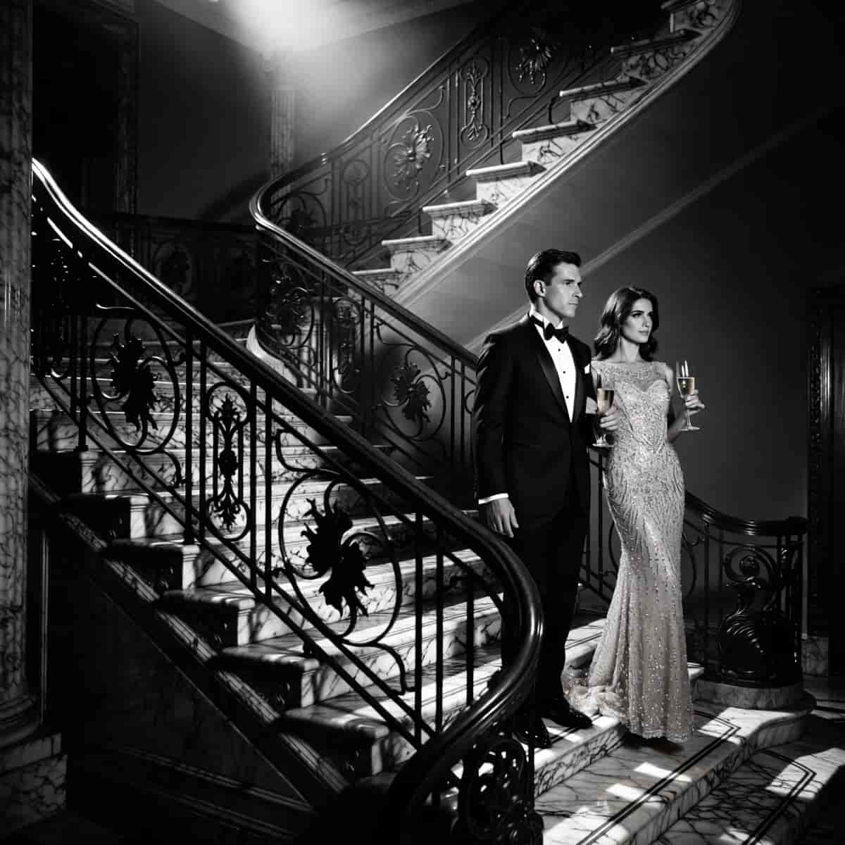 Roaring 20s example generated with ImagineArt 1.5