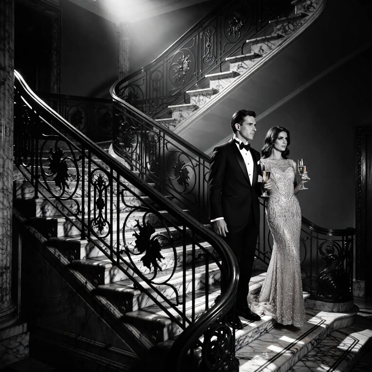 Roaring 20s example generated with ImagineArt 1.5