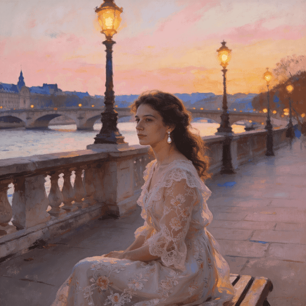 Romantic Paris example generated with ByteDance SeeDream v4.5