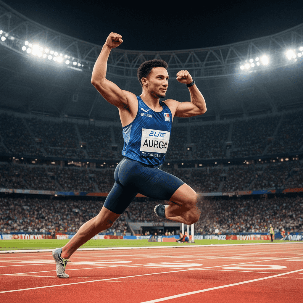 Champion Pose example generated with Flux 2