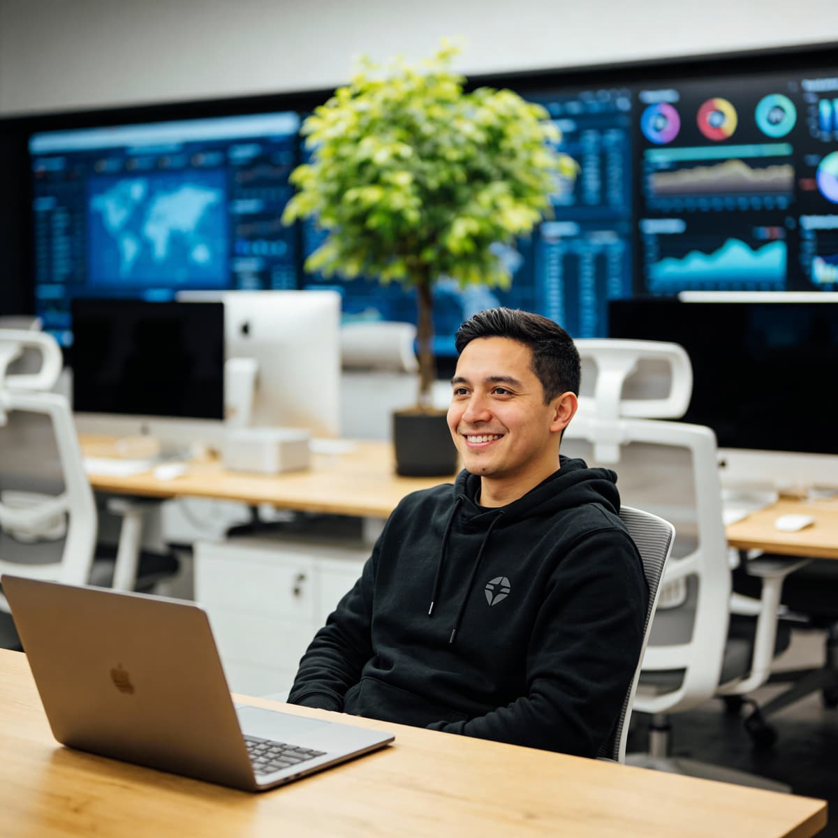 Tech Professional headshot generated with ByteDance SeeDream v4.5