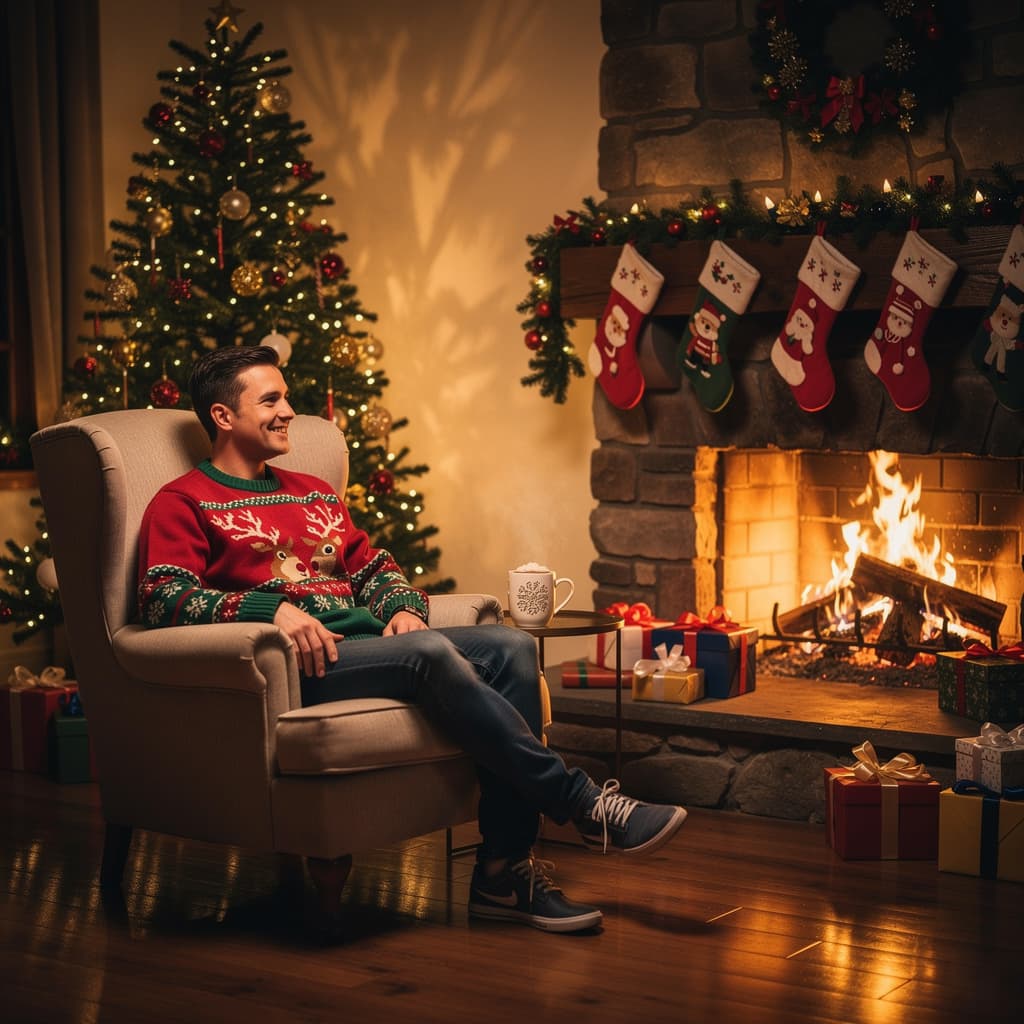 Cozy Christmas example generated with Flux 2 Pro