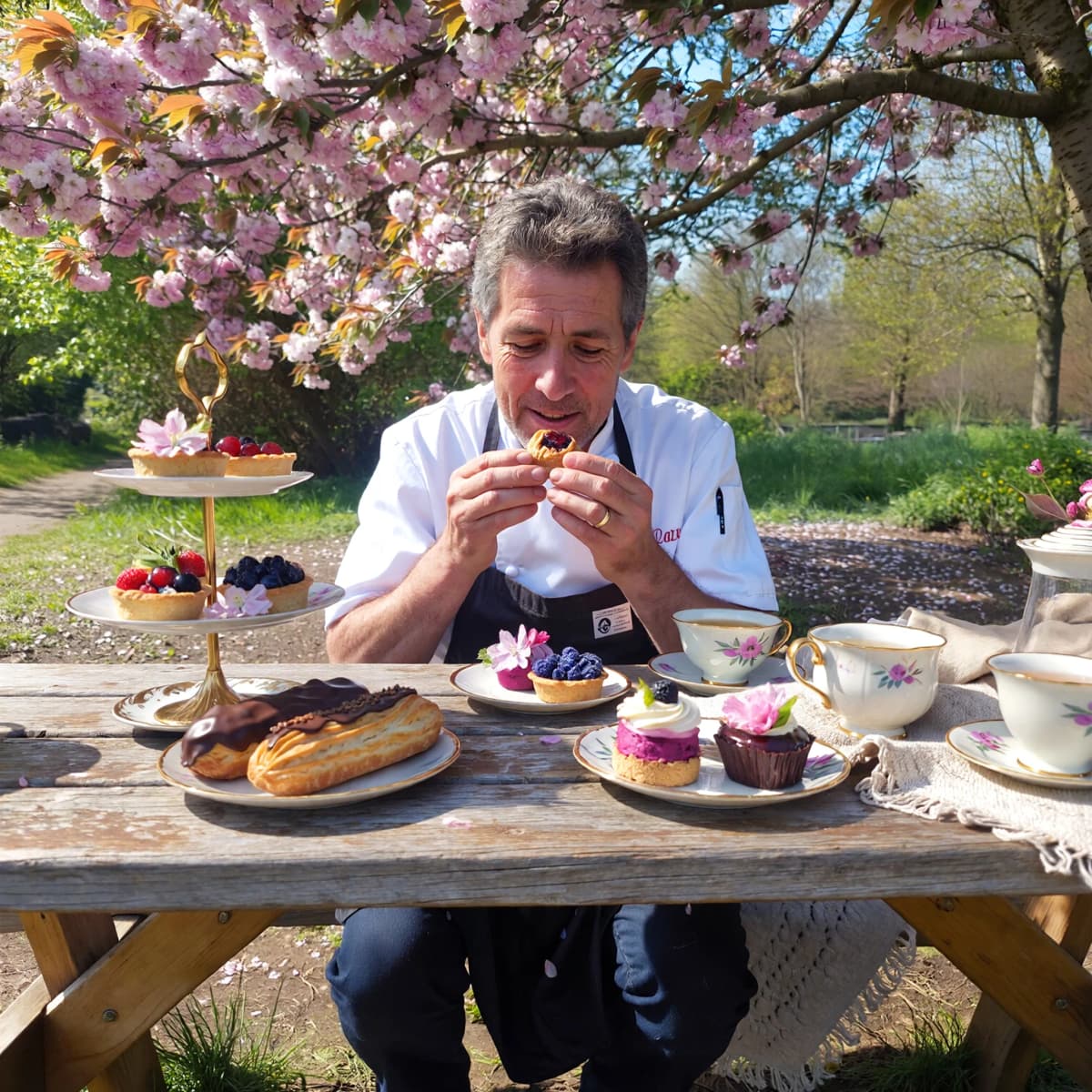 Cherry Blossoms example generated with ImagineArt 1.5