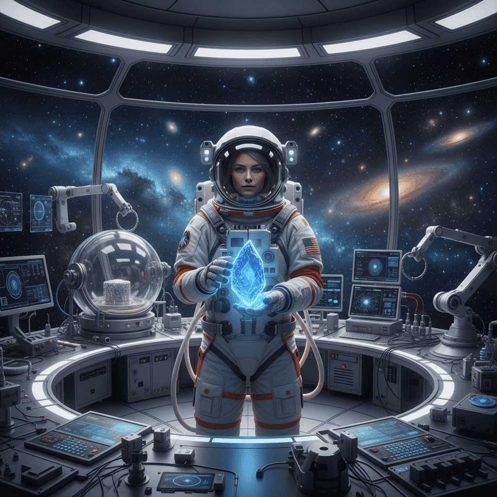 Cosmic example generated with Nano Banana