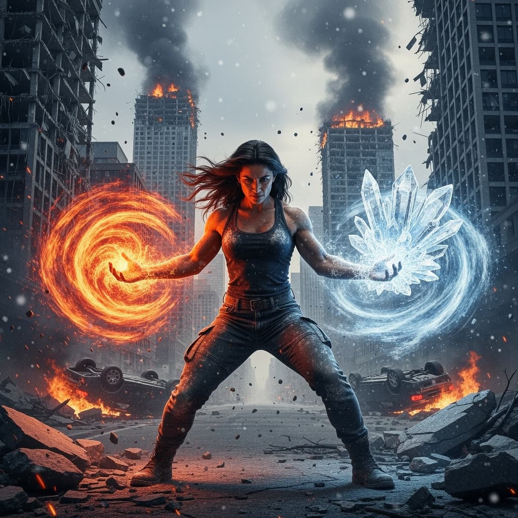 Elemental Powers example generated with Flux 2 Flex