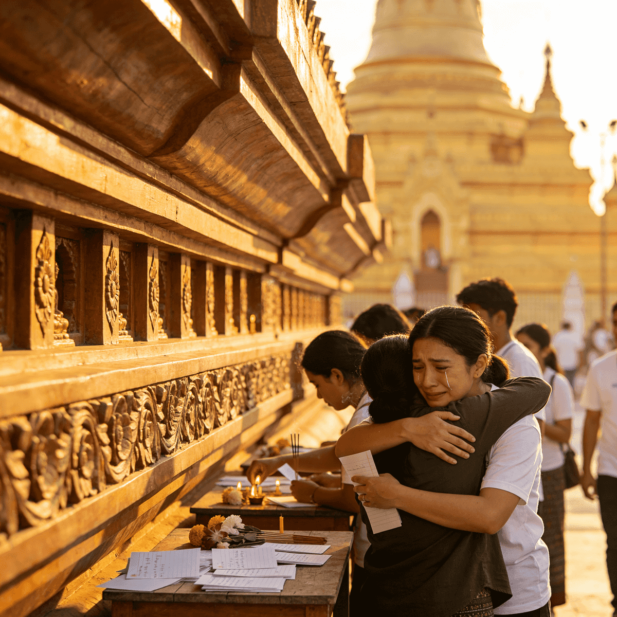 Temple Gathering example generated with ByteDance SeeDream v4.5