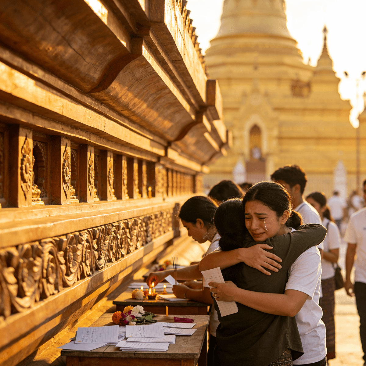 Temple Gathering example generated with ByteDance SeeDream v4.5