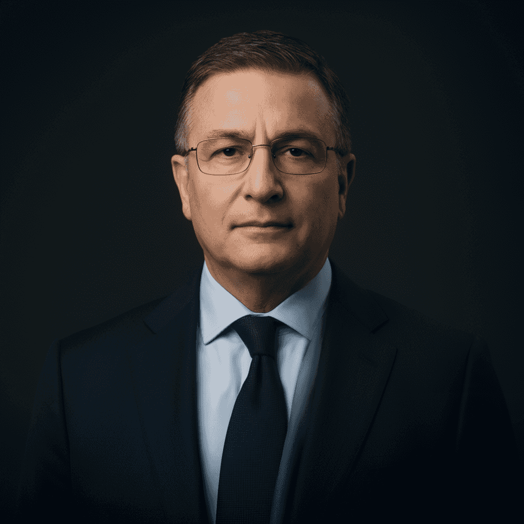 Executive headshot generated with Flux 2 Realism