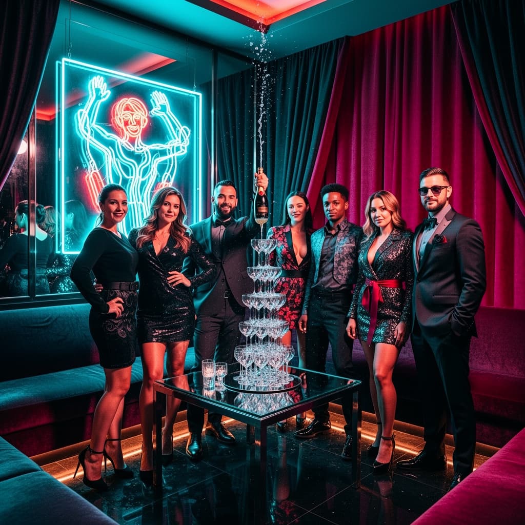 VIP Lounge example generated with Flux 2 Flex