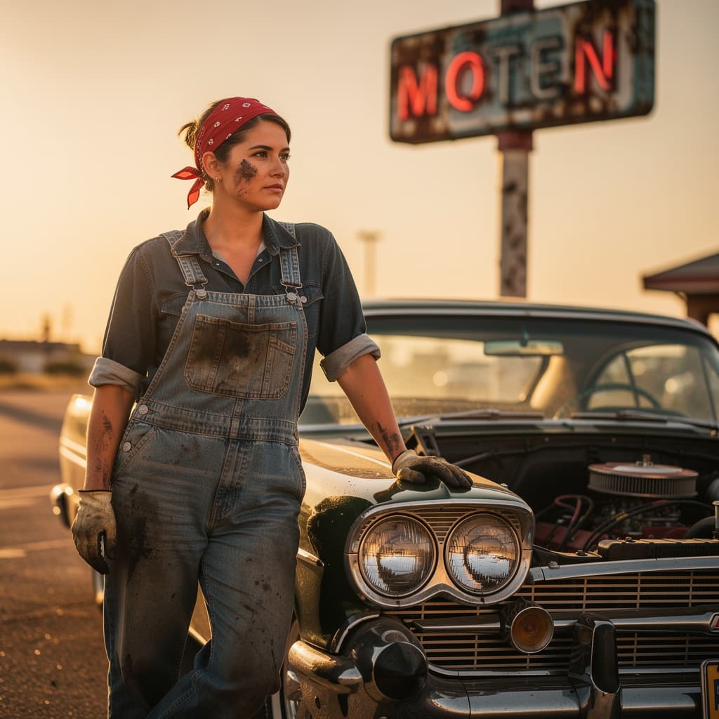 50s Classic example generated with Flux 2 Pro