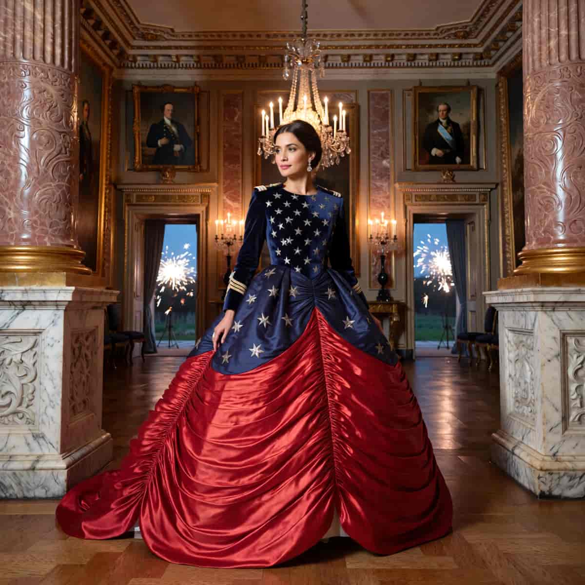 American Independence example generated with ImagineArt 1.5