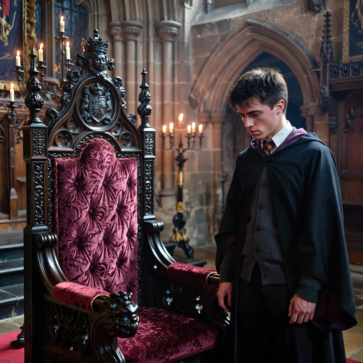 Hogwarts example generated with ImagineArt 1.5