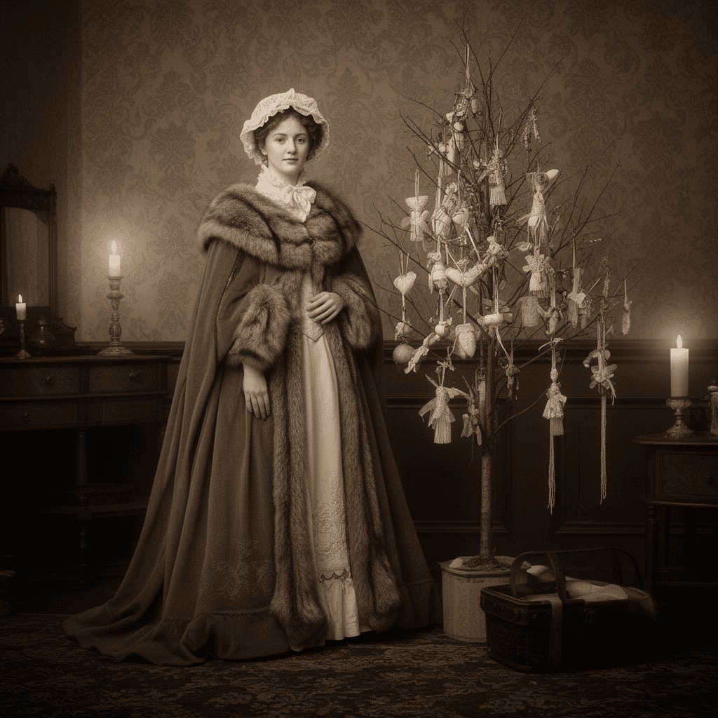 Victorian Holiday example generated with Flux 2