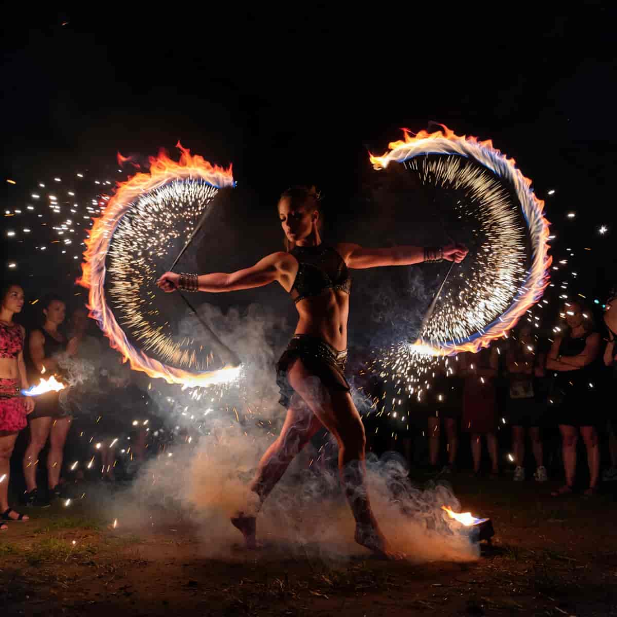 Fire Dancer example generated with ImagineArt 1.5