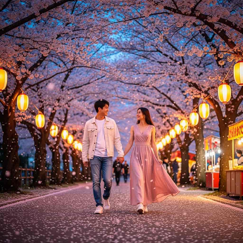 Cherry Blossoms example generated with Flux 2 Flex