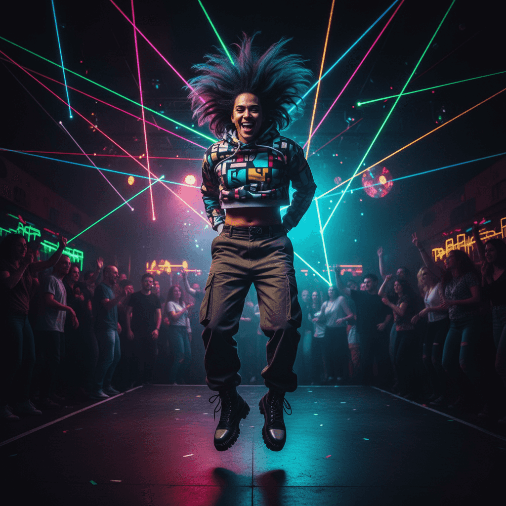 Dance Floor example generated with Nano Banana