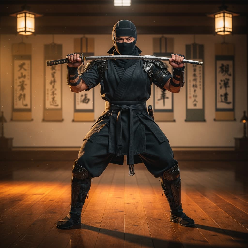 Martial Arts example generated with Flux 2 Pro