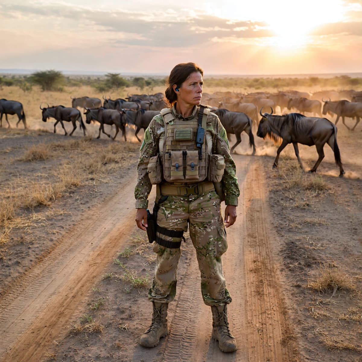 Savannah example generated with ImagineArt 1.5