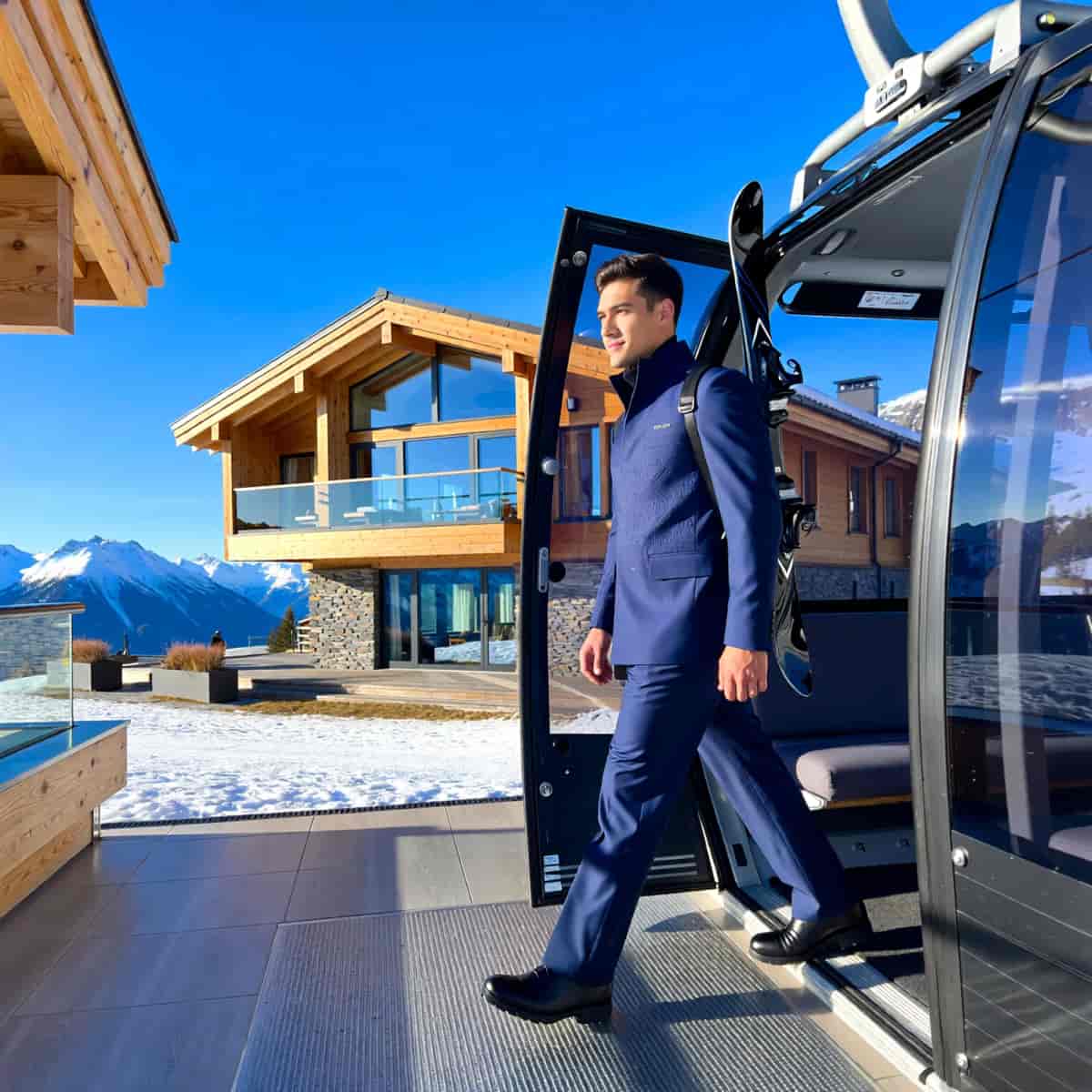 Ski Resort example generated with ImagineArt 1.5