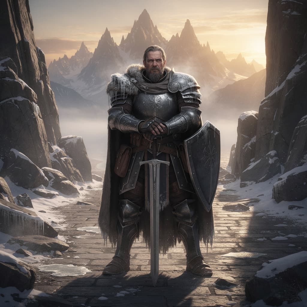 Heroic example generated with Flux 2 Pro