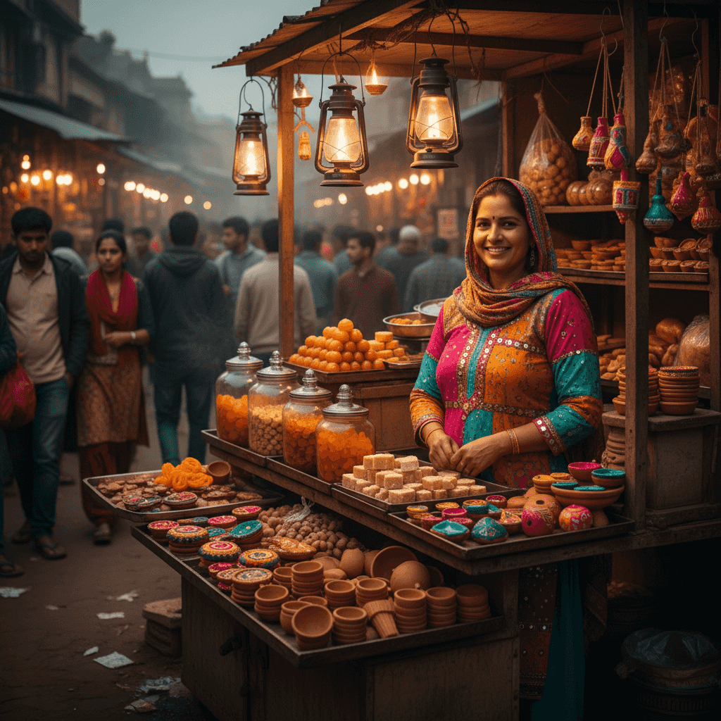 Traditional example generated with Nano Banana