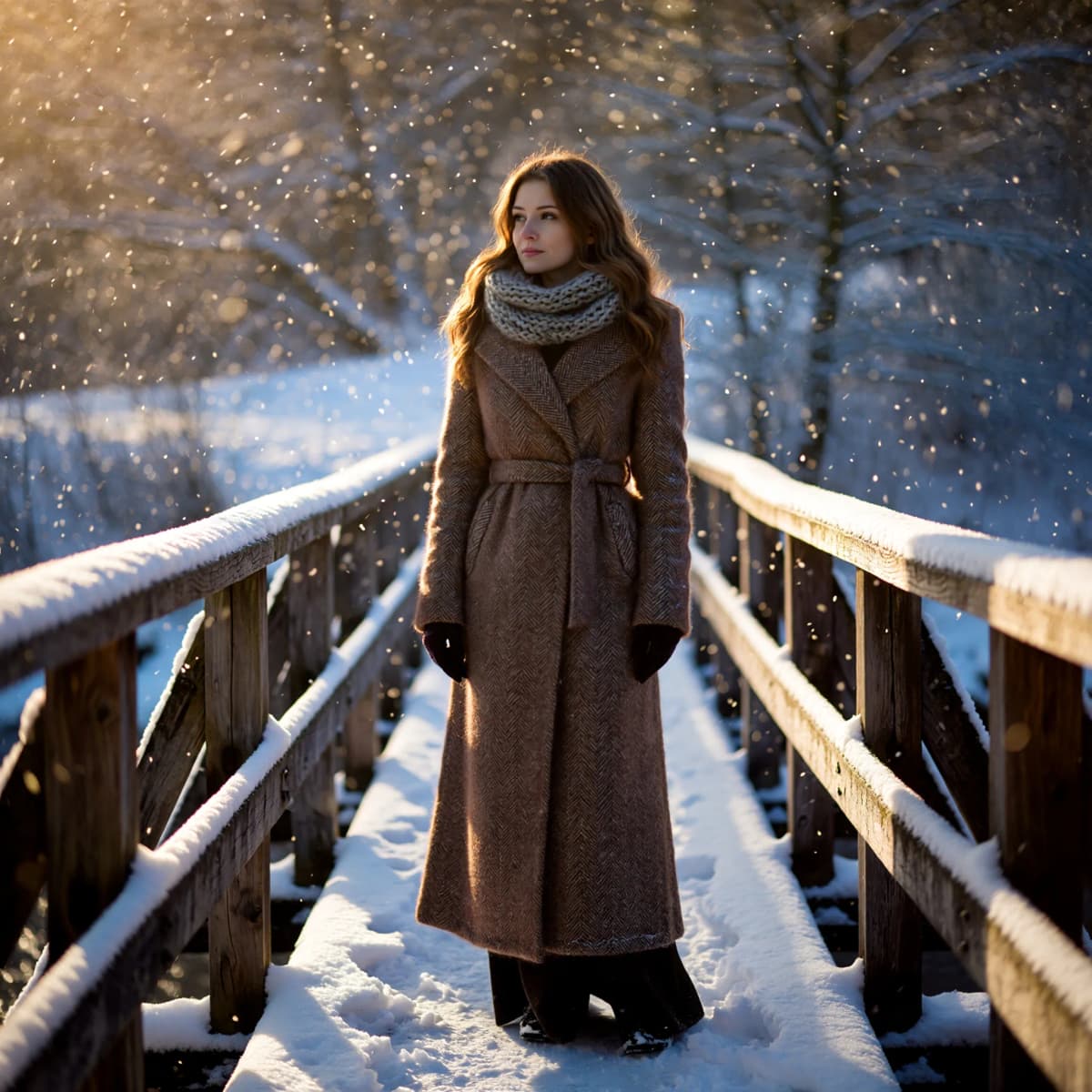 Winter Wonderland example generated with ImagineArt 1.5