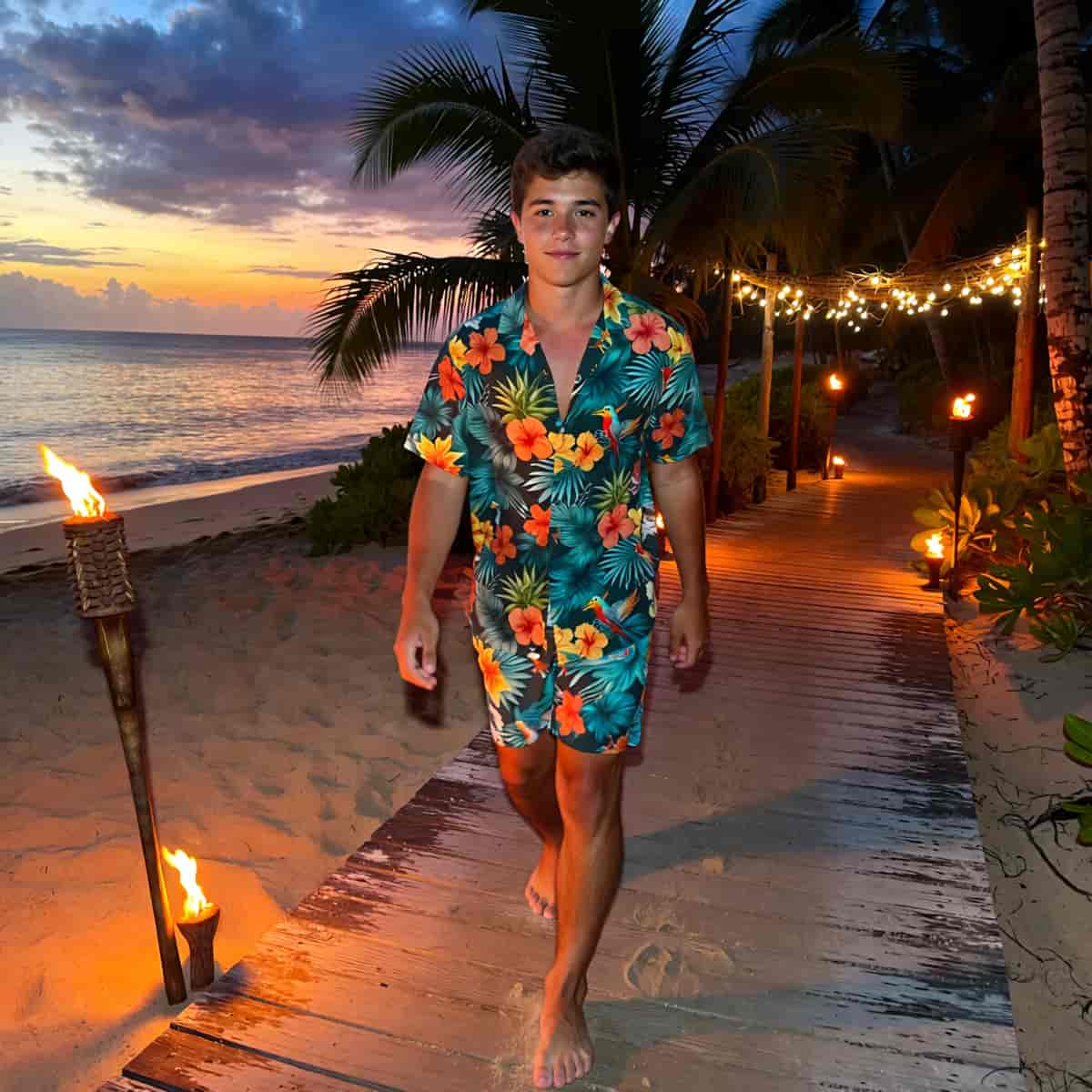 Beach Club example generated with ImagineArt 1.5